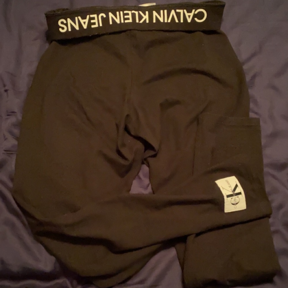 ❤️❤️ Calvin klein Jeans Black Logo Leggings
